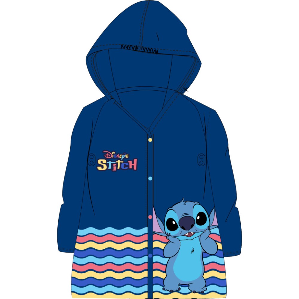 Disney Lilo and Stitch Wave raincoat 5 - 6 years / 110 - 116 cm