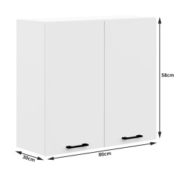 Szafka OLIWIA W80 H580 BIAŁA