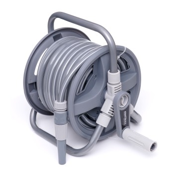 Stojak z wężem ogrodowym 20m+2m KD2079