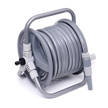 Stojak z wężem ogrodowym 20m+2m KD2079