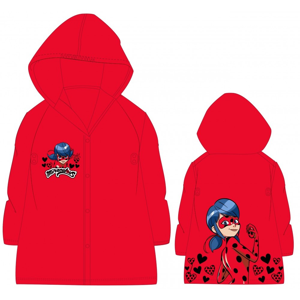 Miraculous Ladybug raincoat 116-134 cm