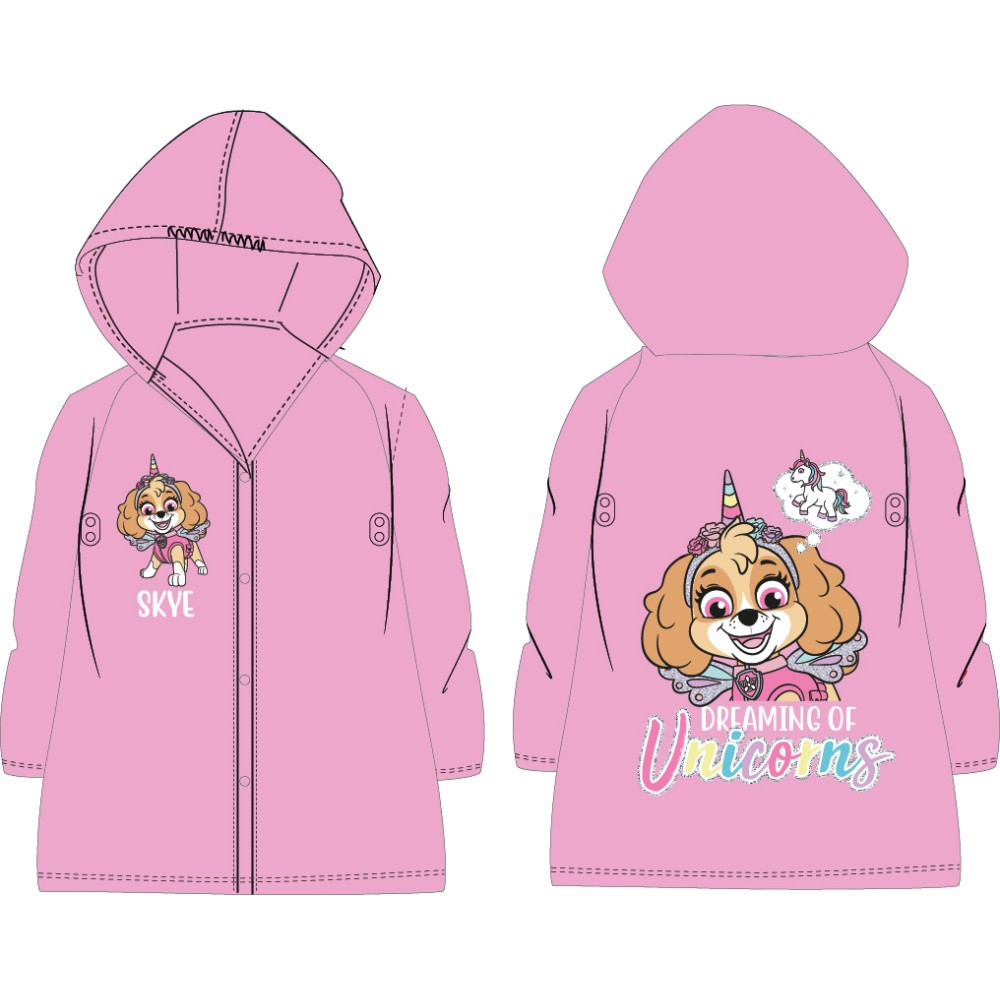 Paw Patrol Unicorns Raincoat 98-128 cm