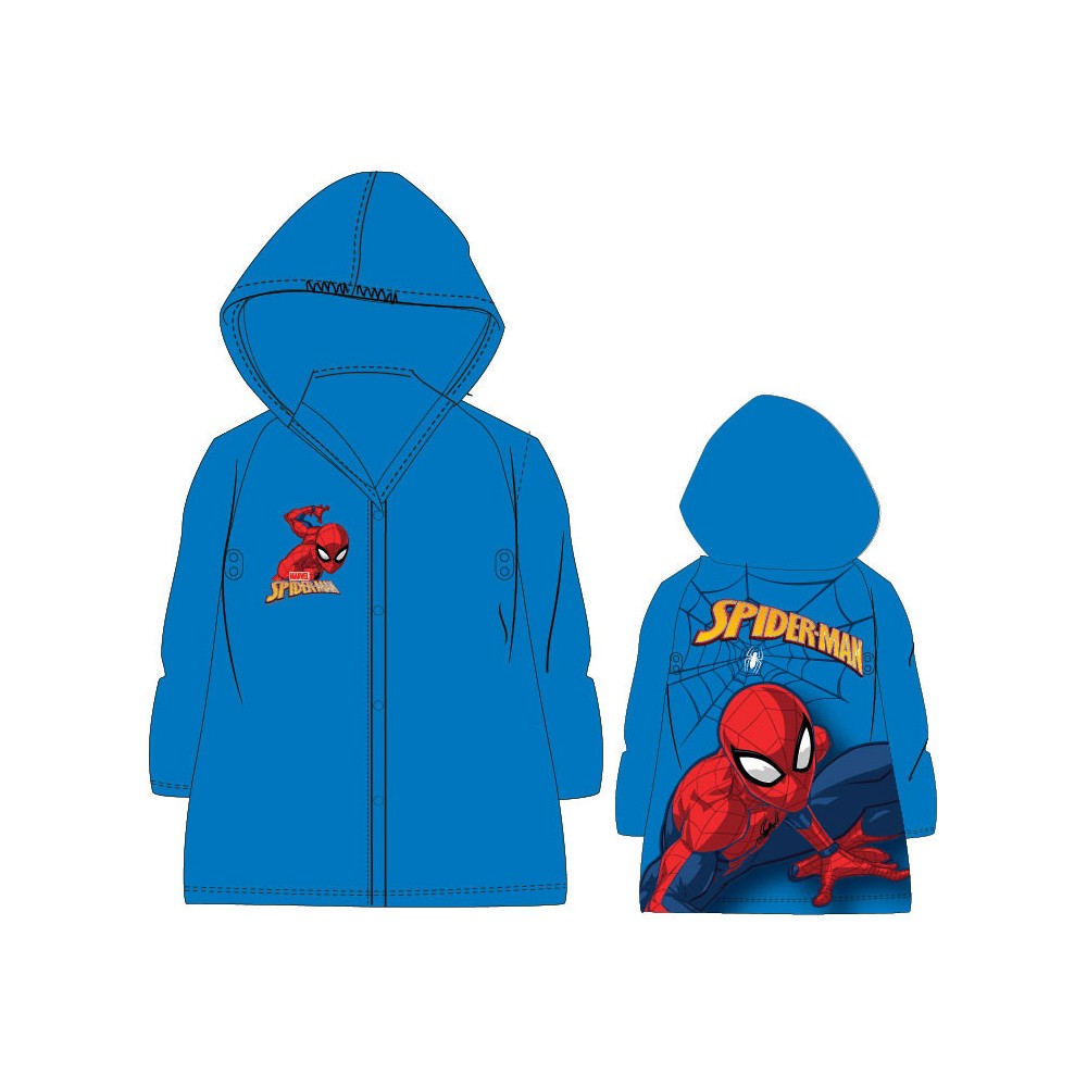 Spiderman Blue raincoat 104-134 cm