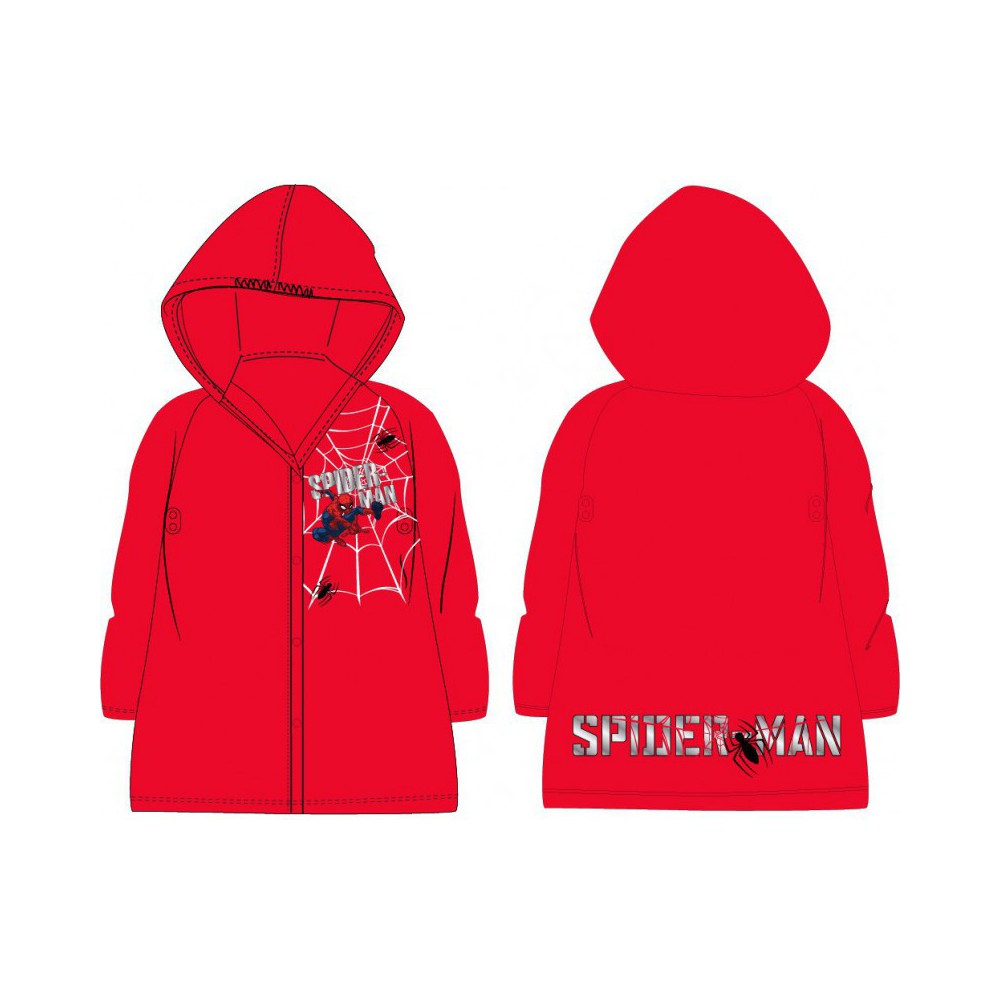 Spiderman raincoat 98-128 cm