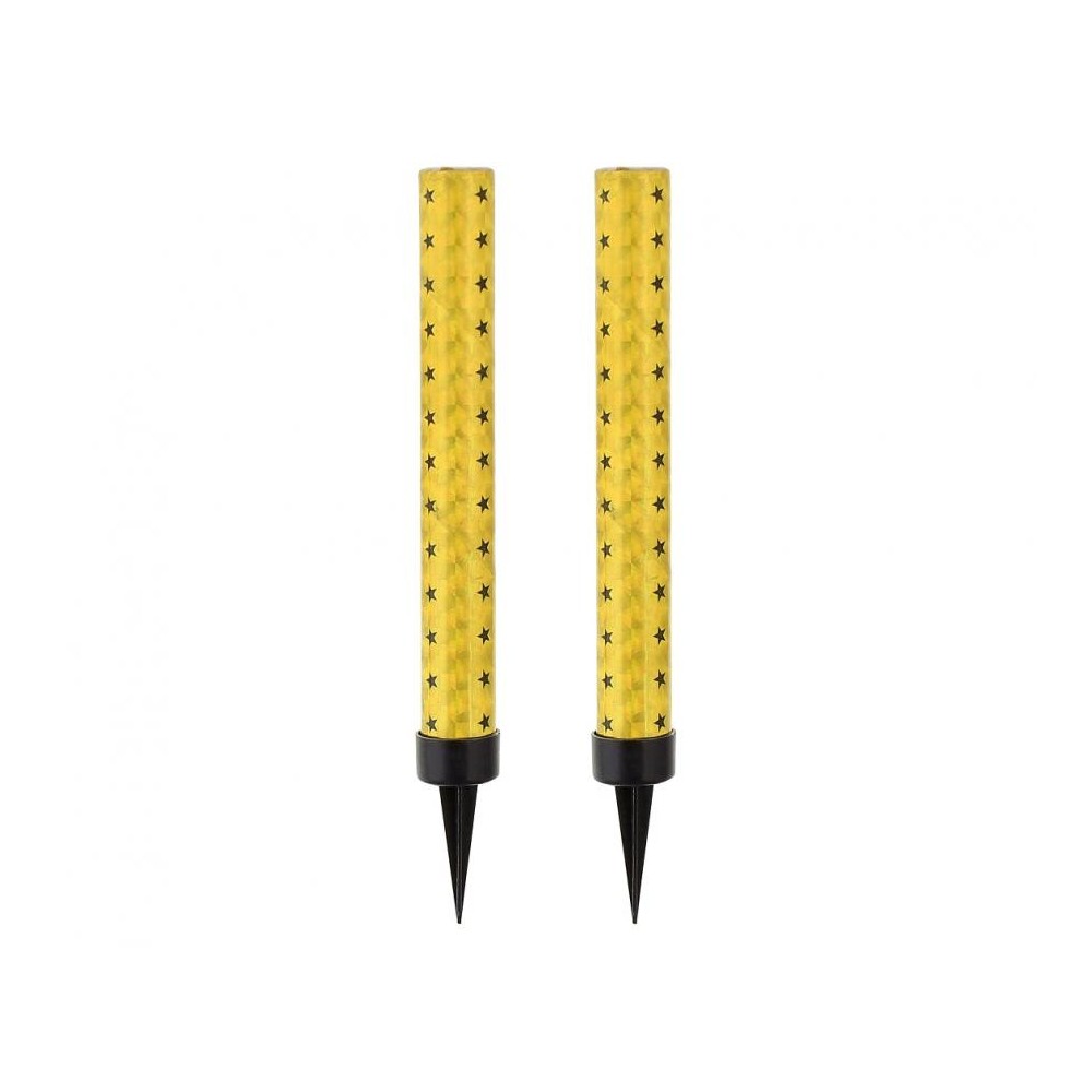 Happy Birthday Gold Gold Cake Firework 12 cm 2 pcs