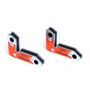 Zestaw magnetycznych kątowników spawalniczych  2szt. KD1895