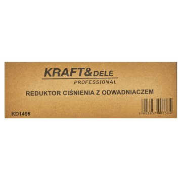 Reduktor ciśnienia z odwadniaczem i smarownicą 1/2" KD1496