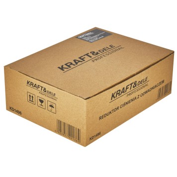 Reduktor ciśnienia z odwadniaczem i smarownicą 1/2" KD1496