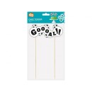 Football Black cake decoration 19 cm