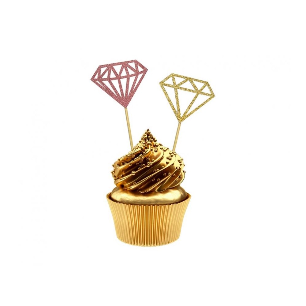 Wedding Diamond Diamond Decor Stick 6 pcs