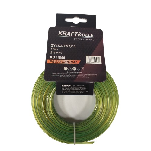 Żyłka tnąca 15m 2,4mm² KD11855