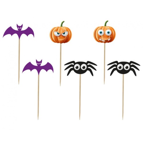 Halloween Boo Decorative Stick Set of 6