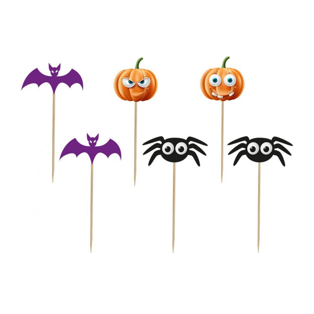 Halloween Boo Decorative Stick Set of 6