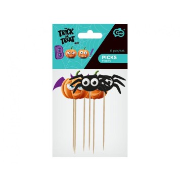 Halloween Boo Decorative Stick Set of 6