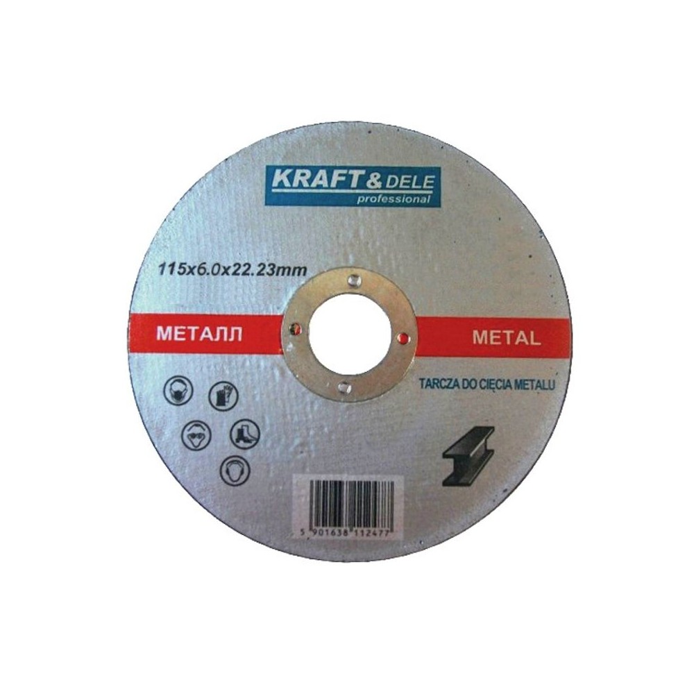 Tarcza do metalu 115x6,0x22,23mm KD1942