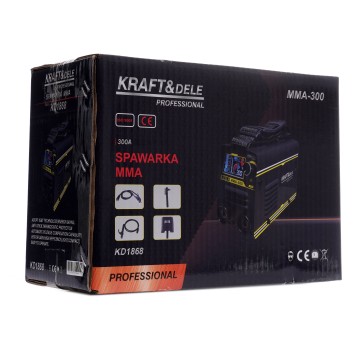 Spawarka inwertorowa MMA IGBT LCD 300A KD1868