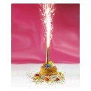 Happy Birthday Colorful cake fireworks 12 cm 4 pcs