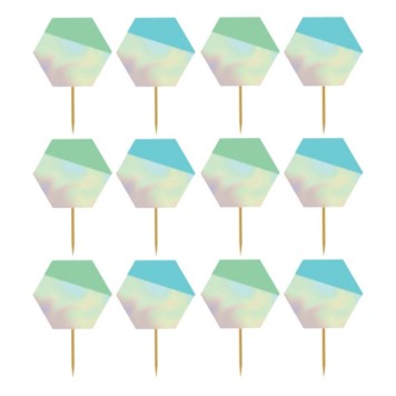 Party Shimmering Decorative Sticks, Pack of 24