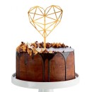 Wedding Diamond Heart cake decoration