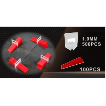 Zestaw do poziomowania płytek 1mm KD10775