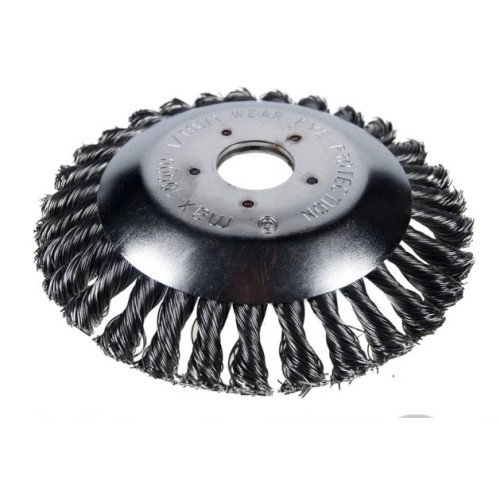 Szczotka druciana pleciona do kosy spalinowej 200mm KD1643