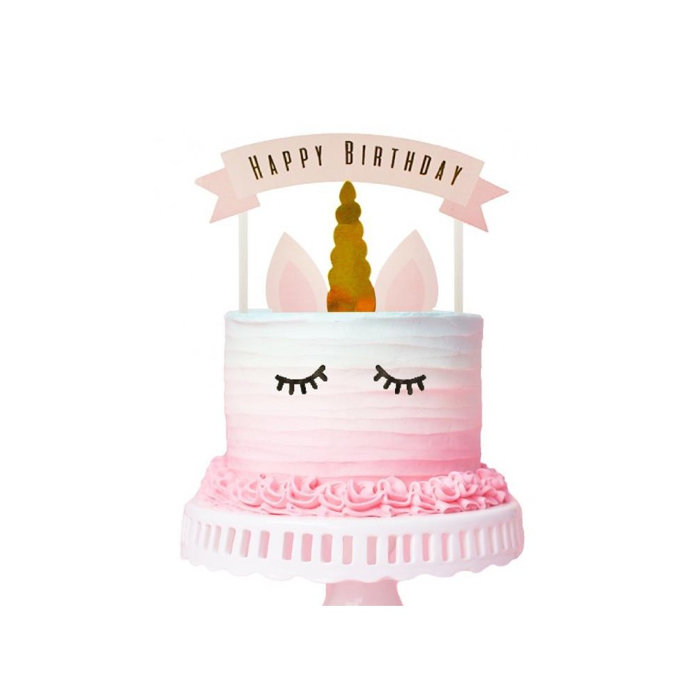 Unicorn Star cake decoration