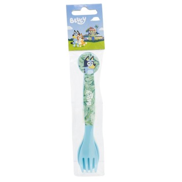 Bluey Leaves plastic cutlery set - 2 pieces
