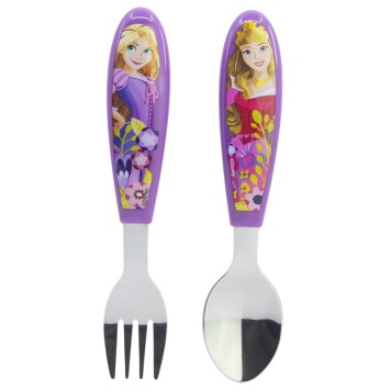 Disney Princess Courageous Heart metal ergo cutlery set - 2 pieces