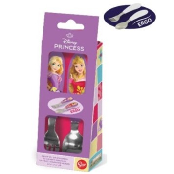 Disney Princess Courageous Heart metal ergo cutlery set - 2 pieces