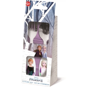 Disney Frozen metal cutlery set - 2 pieces