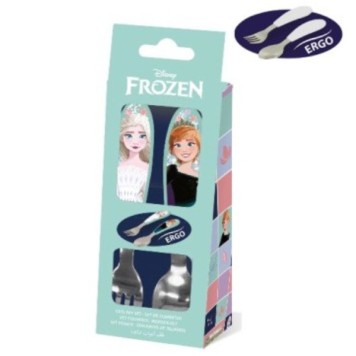 Disney Frozen Snowy Tale metal ergo cutlery set - 2 pieces