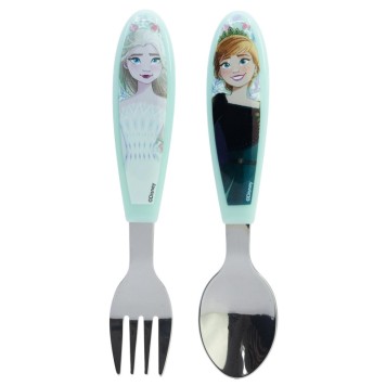 Disney Frozen Snowy Tale metal ergo cutlery set - 2 pieces