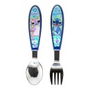Disney Lilo and Stitch Drawing metal ergonomic cutlery set - 2 pieces