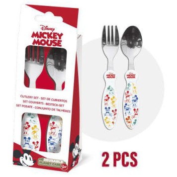 Disney Mickey  Fun-Tastic metal cutlery set - 2 pieces