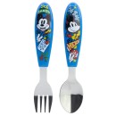 Disney Mickey  True Champions metal ergo cutlery set - 2 pieces