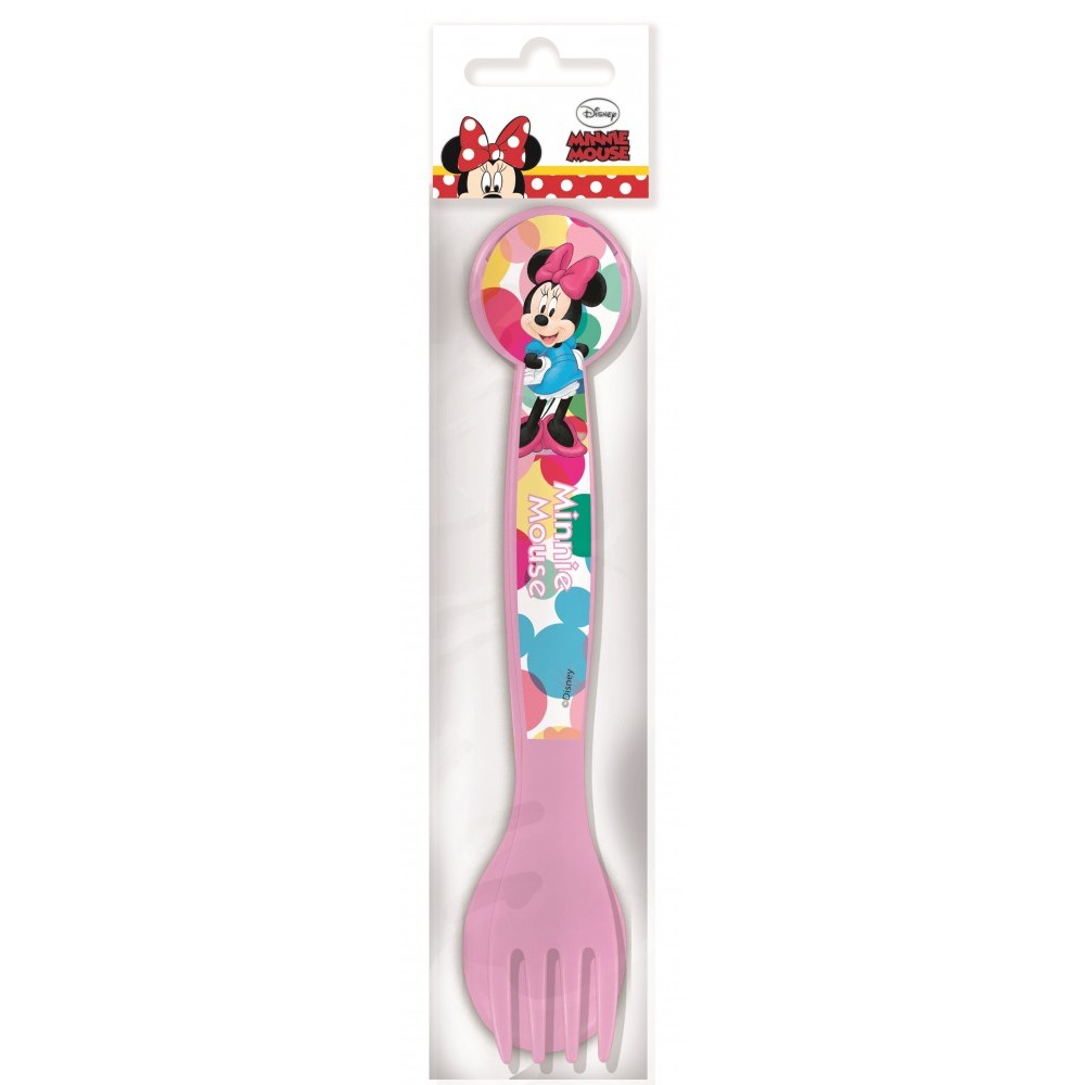 Disney Minnie Feel Good plastic cutlery set - 2 pieces
