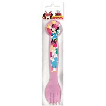 Disney Minnie Feel Good plastic cutlery set - 2 pieces