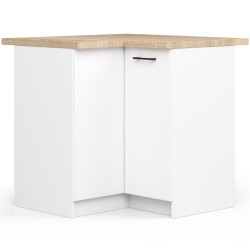 SZAFKA KUCHENNA OLIWIA S 90/90cm  BIAŁA