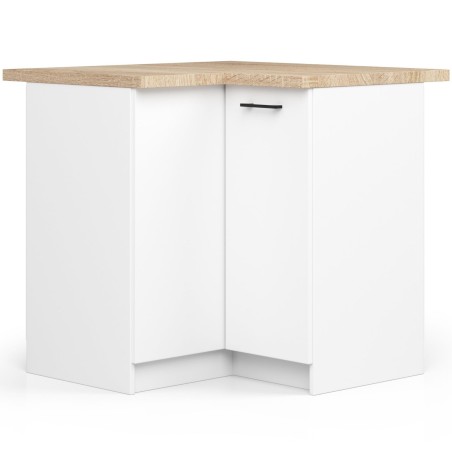 SZAFKA KUCHENNA OLIWIA S 90/90cm  BIAŁA