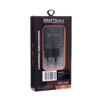 Ładowarka sieciowa QUICK CHARGE 3.0 KD1239