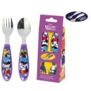 Disney Minnie  Sunshine metal ergonomic cutlery set - 2 pieces