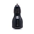 Ładowarka samochodowa  QUICK CHARGE 2 porty USB KD1235