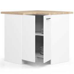 SZAFKA KUCHENNA OLIWIA S 90/90cm  BIAŁA