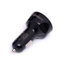 Ładowarka samochodowa  QUICK CHARGE 3 porty USB LED KD1238