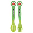 Minecraft Creeper Plastic Cutlery Set - 2 Pieces