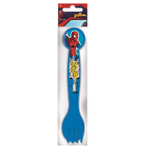 Spiderman Streets Plastic Cutlery Set - 2 Pieces