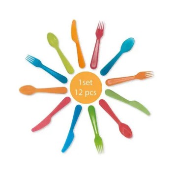 Colour 12-piece cutlery set