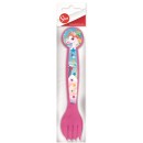 Unicorn Rainbow plastic cutlery set - 2 pieces