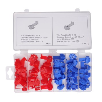 Zestaw szybkozłączek do kabli 50szt. KD10481
