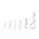 Zawleczki sprężynowe 150szt. KD10482